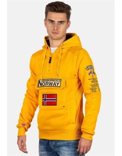 Geographical Norway Regular Fit Hoodie Herren Gymclass Men Yellow XL
