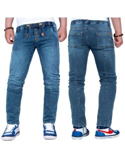 Reichstadt Jungen Jogging Jeans RS105 Blau - 16Y (170)