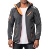 Geographical Norway Regular Fit Jacke Herren Ohne Waschung  Royaute Men Dark Grey XXXL