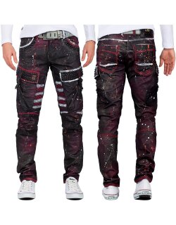 Cipo & Baxx straight fit Jeans Herren Mid Waist CD636