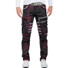 Cipo & Baxx Herren Jeans CD636 Bordeaux W34/L32