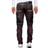 Cipo & Baxx Herren Jeans CD636 Bordeaux W34/L32