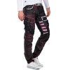 Cipo & Baxx Herren Jeans CD636 Bordeaux W34/L32