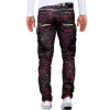 Cipo & Baxx Herren Jeans CD636 Bordeaux W36/L32