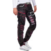 Cipo & Baxx Herren Jeans CD636 Bordeaux W36/L32