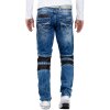 Cipo & Baxx slim fit Jeans Herren Stonewashed CD637 Blue W29/L32