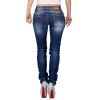 Cipo & Baxx Damen Jeans WD433 Blau W26/L32