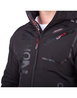 Geo Norway Regular Fit Windbreaker Herren Ohne Waschung  Royaute Navy L