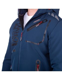 Geo Norway Regular Fit Windbreaker Herren Ohne Waschung  Royaute Navy L