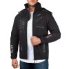 Geo Norway Regular Fit Windbreaker Herren Ohne Waschung  Royaute Navy L