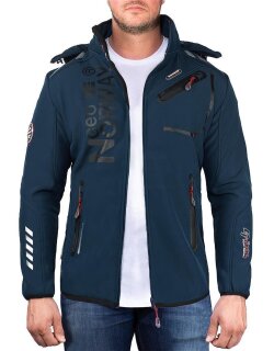 Geo Norway Regular Fit Windbreaker Herren Ohne Waschung  Royaute Navy XXL