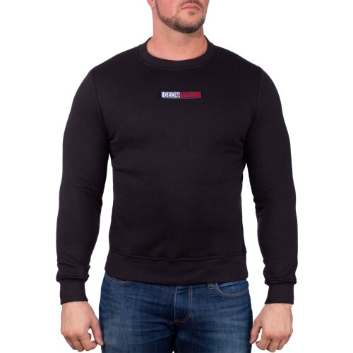 GEON Herren Pullover Garrett Black L