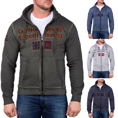 GEON Herren Sweatjacke Gimdo