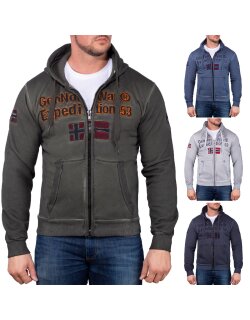 GEON Herren Sweatjacke Gimdo
