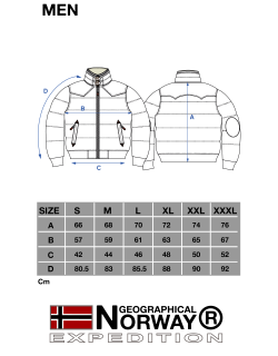 Geographical Norway Herren Jacke Abramovitch Black XXL