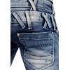Cipo & Baxx regular fit Jeans Herren Stonewashed CD466 Blue W40/L32