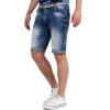 Cipo & Baxx Herren Shorts 21CB17-BANS Blau W32