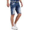 Cipo & Baxx regular fit Shorts Herren Stonewashed 21CB17 Blue