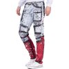 Cipo & Baxx straight fit Jeans Herren Stonewashed CD683