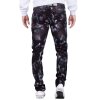Cipo & Baxx straight fit Jeans Herren Denim CD700 Black W30/L32