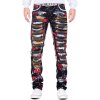 Cipo & Baxx Herren Jeans CD715 Schwarz W38/L32