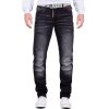 Cipo & Baxx Herren Jeans CD699 Schwarz W34/L32