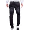 Cipo & Baxx Herren Jeans CD699 Schwarz W34/L32