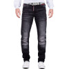 Cipo & Baxx Herren Jeans CD699 Schwarz W38/L34