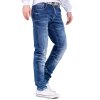 Cipo & Baxx straight fit Jeans Herren Stonewashed CD698 Blue W32/L34