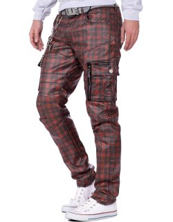 Cipo & Baxx Herren Jeans CD721 Rot W30/L32