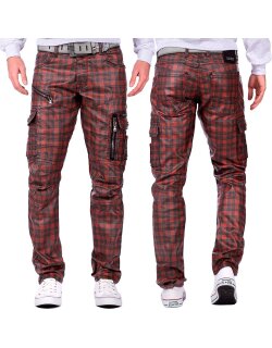 Cipo & Baxx Herren Jeans CD721 Rot W30/L32