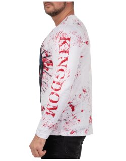 Cipo & Baxx regular fit Pullover Herren  CL498 White M