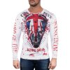 Cipo & Baxx Herren Longsleeve CL498 Weiß M