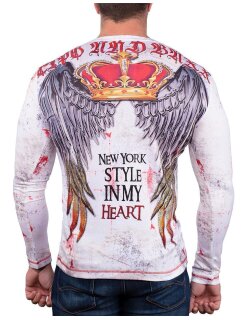 Cipo & Baxx regular fit Pullover Herren  CL498 White M