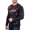 Cipo & Baxx regular fit Longsleeve Herren  CL489 Black M