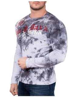 Cipo & Baxx Herren Longsleeve CL489 Grau M