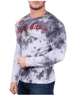 Cipo & Baxx regular fit Longsleeve Herren  CL489 Grey M