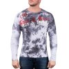 Cipo & Baxx Herren Longsleeve CL489 Grau M