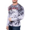 Cipo & Baxx Herren Longsleeve CL489 Grau M