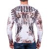 Cipo & Baxx regular fit Longsleeve Herren  CL494 White S
