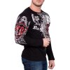 Cipo & Baxx Herren Longsleeve CL477 Schwarz M