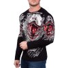 Cipo & Baxx Herren Longsleeve CL477 Schwarz M