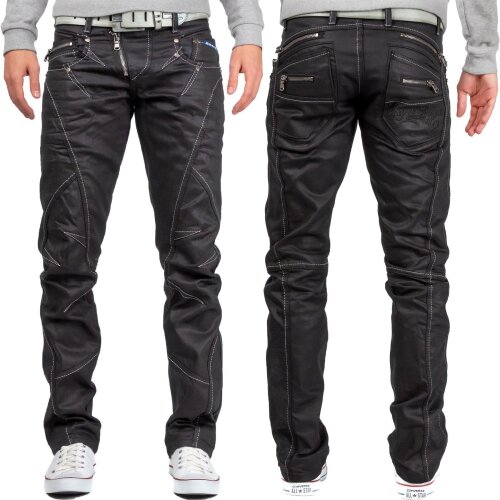 Cipo & Baxx regular fit Jeans Herren Mid Waist C0812 mehrfarbig W31/L32