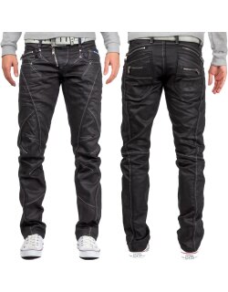Cipo & Baxx Regular Fit Jeans Herren Mid Waist C0812...