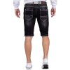 Cipo & Baxx Herren Shorts CK241 Schwarz W30