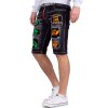 Cipo & Baxx regular fit Shorts Herren Stonewashed CK241 Black