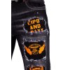 Cipo & Baxx regular fit Shorts Herren Stonewashed CK241 Black