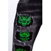 Cipo & Baxx regular fit Shorts Herren Stonewashed CK241 Black