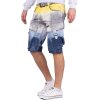 Cipo & Baxx regular fit Shorts Herren  CK211 Yellow W29