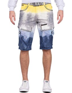 Cipo & Baxx Herren Shorts CK211 Gelb W42